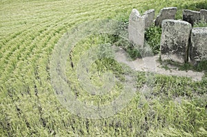 Dolmen of Cerca del Marco, Magacela, Extremadura. Spain