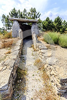Dolmen of Cortico or Dolmen of the House of the Orca photo