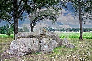 Dolmen D29, Buinen, municipality of Borger-Odoorn in the Dutch province of Drenthe is a Neolithic Tomb