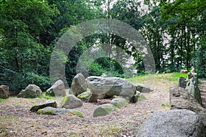 Dolmen D43, Westenesch municipality of Emmen in the Dutch province of Drenthe is a Neolithic Tomb