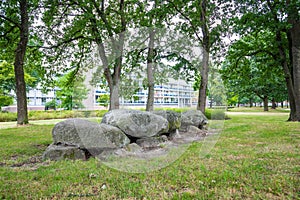 Dolmen D47, Haselackers municipality of Emmen in the Dutch province of Drenthe