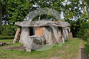 Dolmen de Bagneux is a prehistoric monument from the neolithic period