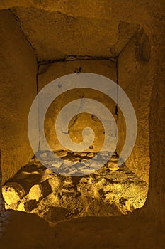 Dolmen de Viera from the 3rd millennium BCE, UNESCO site, Antequera, Spain photo