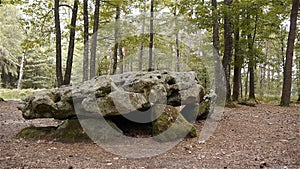 Dolmen La Grosse Pierre, prehistoric stones in Normandy, PAN