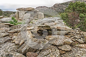 Dolmen at Revincu in Corsica