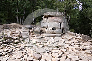 Dolmens. Historical and spiritual place.