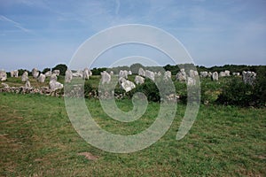 Dolmens and Menhirs of Carnac (Bretagne, France)