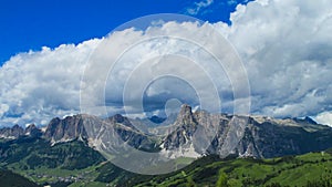 Dolomite Alps rocky landscape