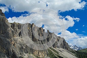 Dolomite Alps rocky landscape