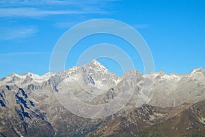 Dolomite Alps rocky mountains