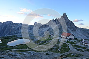 Dolomite mountain in Italy