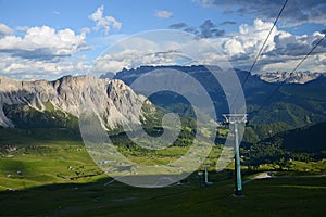 Dolomite mountain in Italy