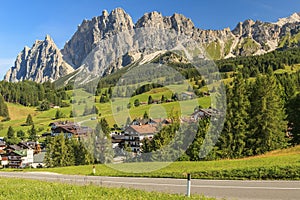 Dolomite mountains above Cortina D'Ampezzo,Sudtirol,Italy