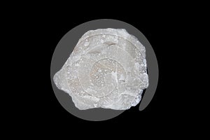 Dolomite ore on dark background