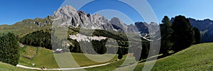 Dolomite Panorama Scenery