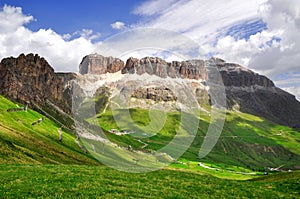 Dolomite peaks Sella