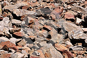 Dolomite rock textures