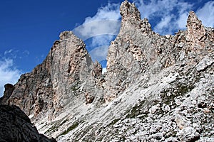 Dolomite`s landscape - Col Pradat
