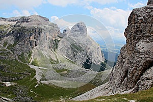 Dolomite`s landscape -Puez odle natural park