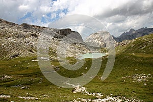 Dolomite`s landscape - Puez odle natural park
