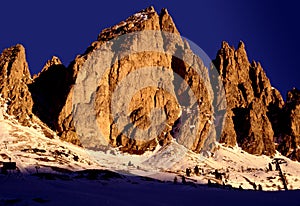 Dolomite Sunset-Italy photo