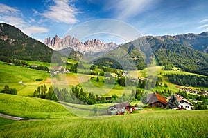 Dolomites alps, Mountain - Val di Funes photo