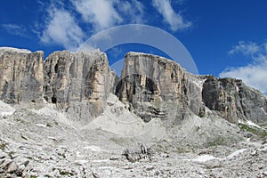 Dolomites beautiful rocks