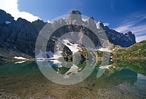 Dolomites lanscape photo
