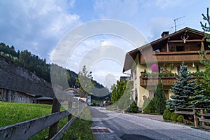 Dolomites mountain scenery