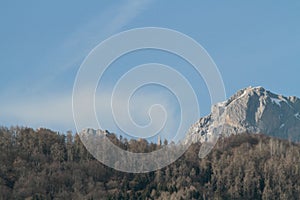 Dolomites mountains in Belluno, Veneto, Italy