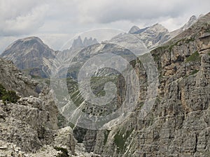 Dolomites mountains, Corvara Alta Badia, Italy