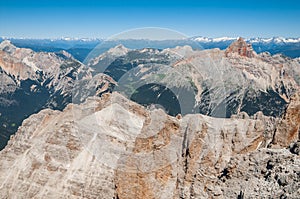 Dolomites Mountains, Cristallo Mountain, Italy photo