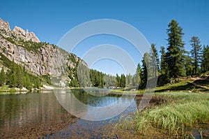 Dolomites Mountains, Croda Da Lago