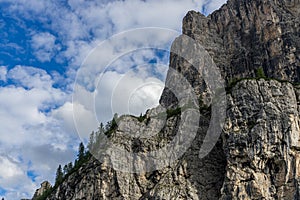 Dolomites mountains detail, Italy