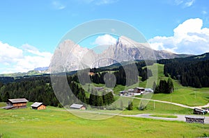 Dolomites mountains landscape