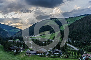 Dolomites mountains landscape, Italy