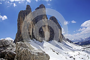 Dolomites mountains northern  italy