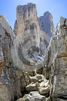 Dolomites mountains northern  italy