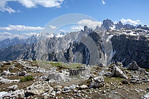 Dolomites mountains northern  italy