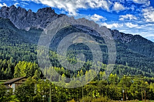 Dolomites near Cortina dAmpezzo Italy