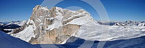 Dolomites Rosetta panorama 1