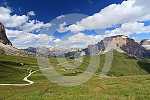 Dolomites - Sella pass