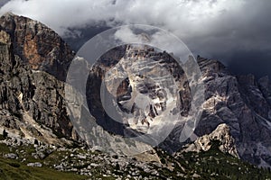 Dolomites before Storm photo