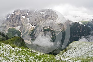 Dolomiti first snow photo