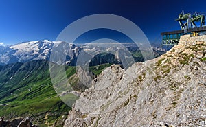 Dolomiti - view from Sass Pordoi