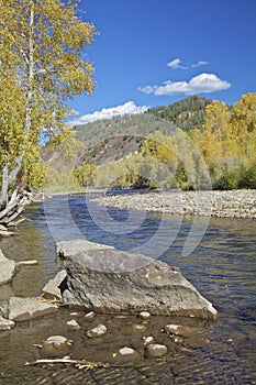 Dolores River in Autumn photo