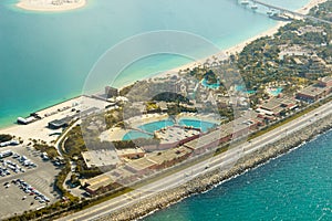 Dolphin bay at the Palm Jumeirah