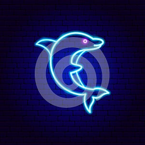 Dolphin Neon Sign