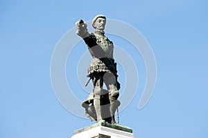 Dom Henrique Statue photo