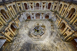 Dom Joao III Cloister in the Templar Convent of Christ in Tomar photo